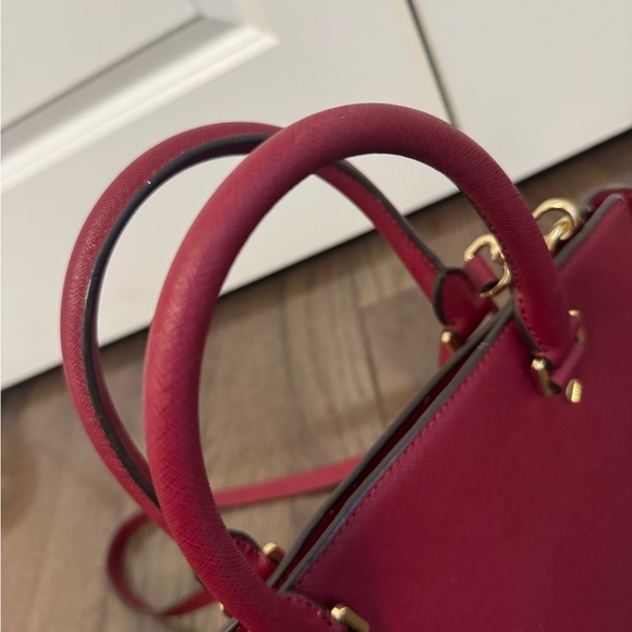 Michael Kors Burgundy Satchel Bag - Picture 6 of 6